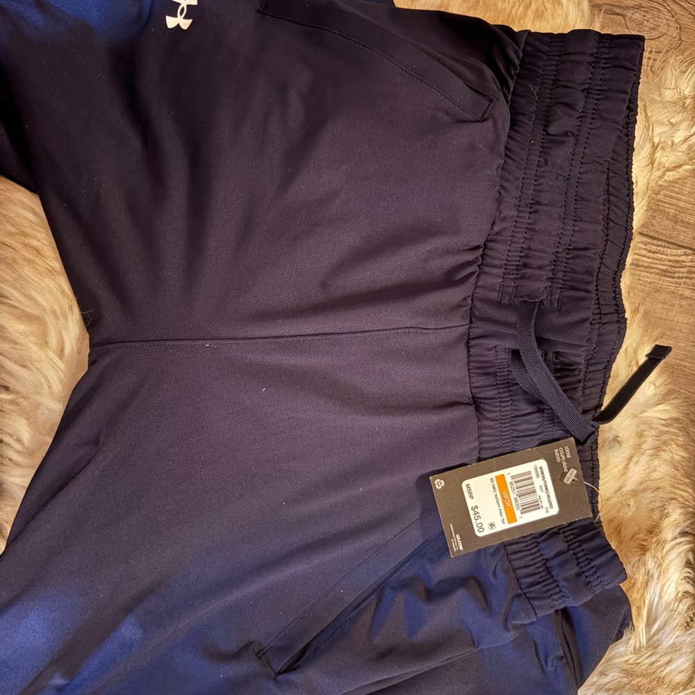 Women’s Small-Under Armour Dark Blue HeatGear Pants